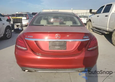 2017 Mercedes-Benz C 300 from USA, damaged, VIN 55SWF4JB5HU222142